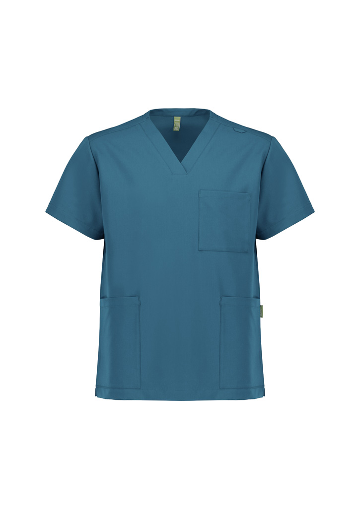 Unisex Pulse V-Neck Scrub Top - Image 55