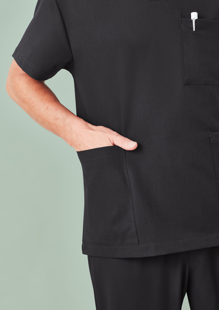 Unisex Pulse V-Neck Scrub Top - Image 41