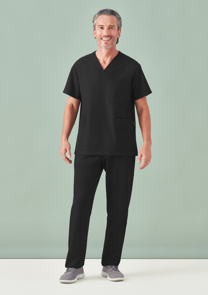 Unisex Pulse V-Neck Scrub Top - Image 42