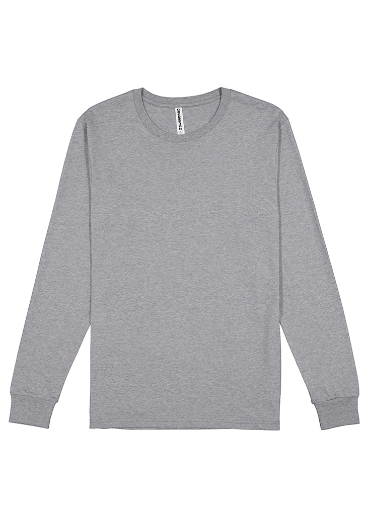 Mens Basis Long Sleeve Tee - Image 40