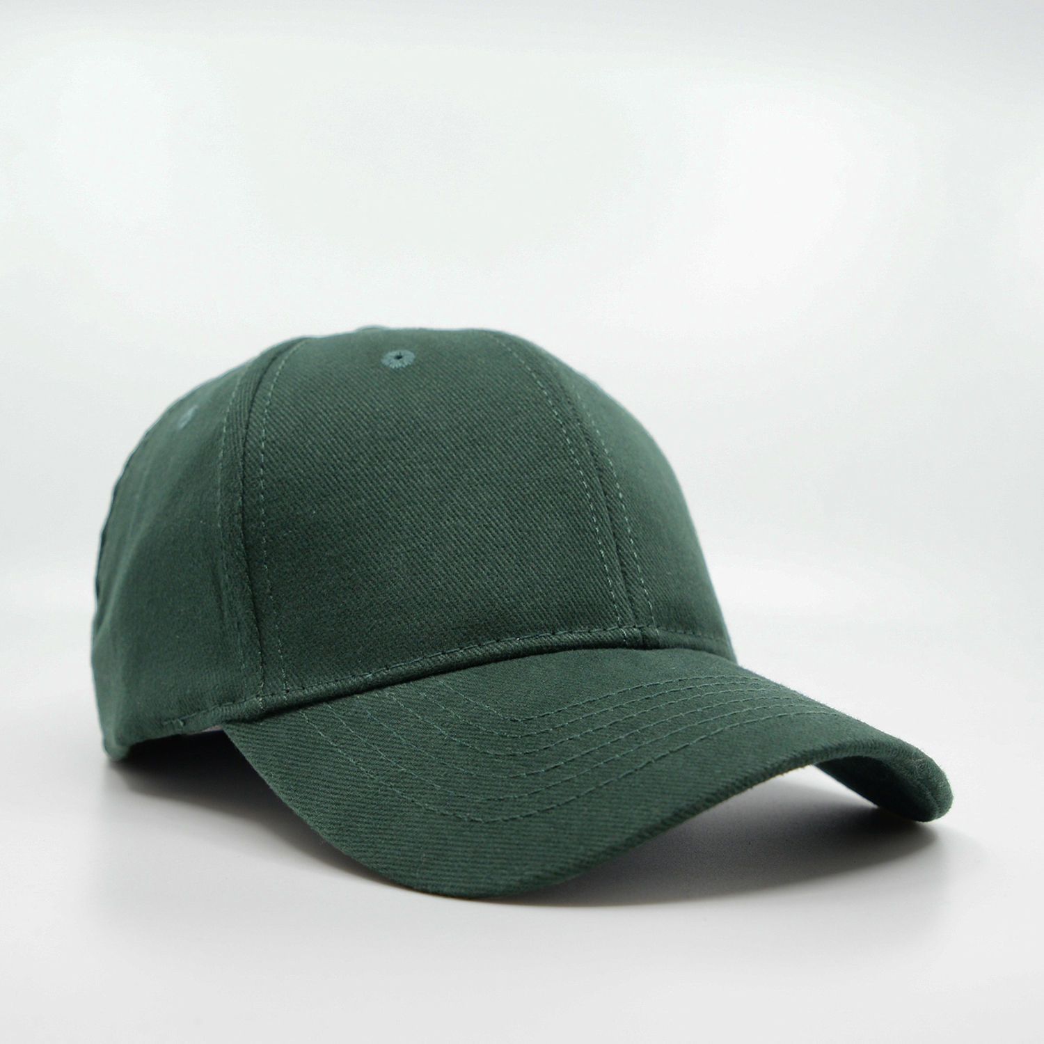 6009 Headwear24 6 Panel Brushed Cotton Cap - Image 6