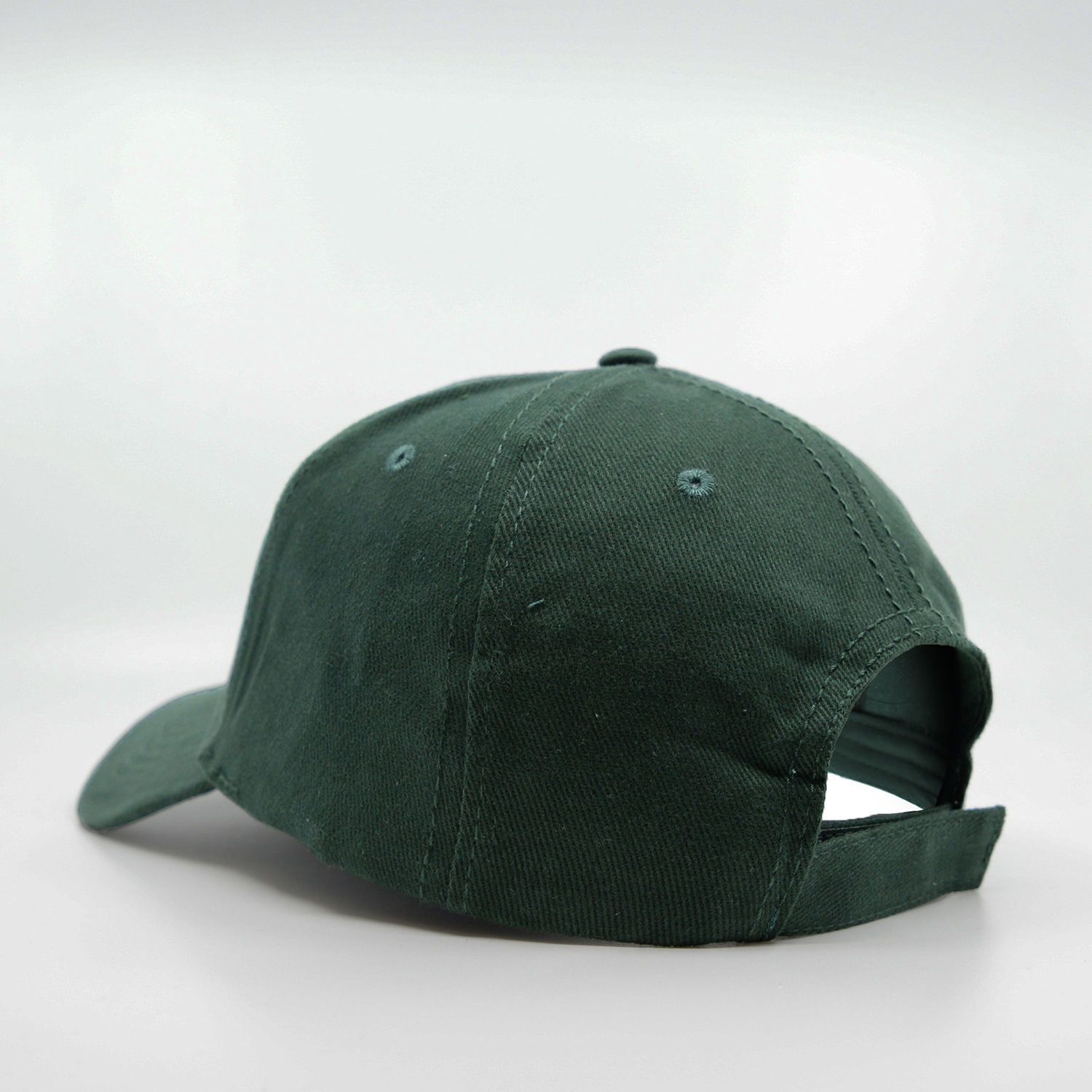 6009 Headwear24 6 Panel Brushed Cotton Cap - Image 7