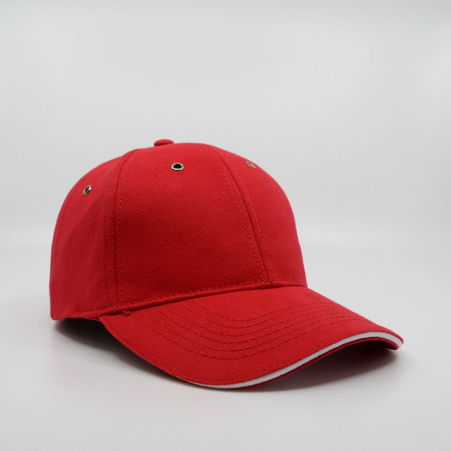 M6001 Headwear24 Metal Sandwich Peak - Image 9