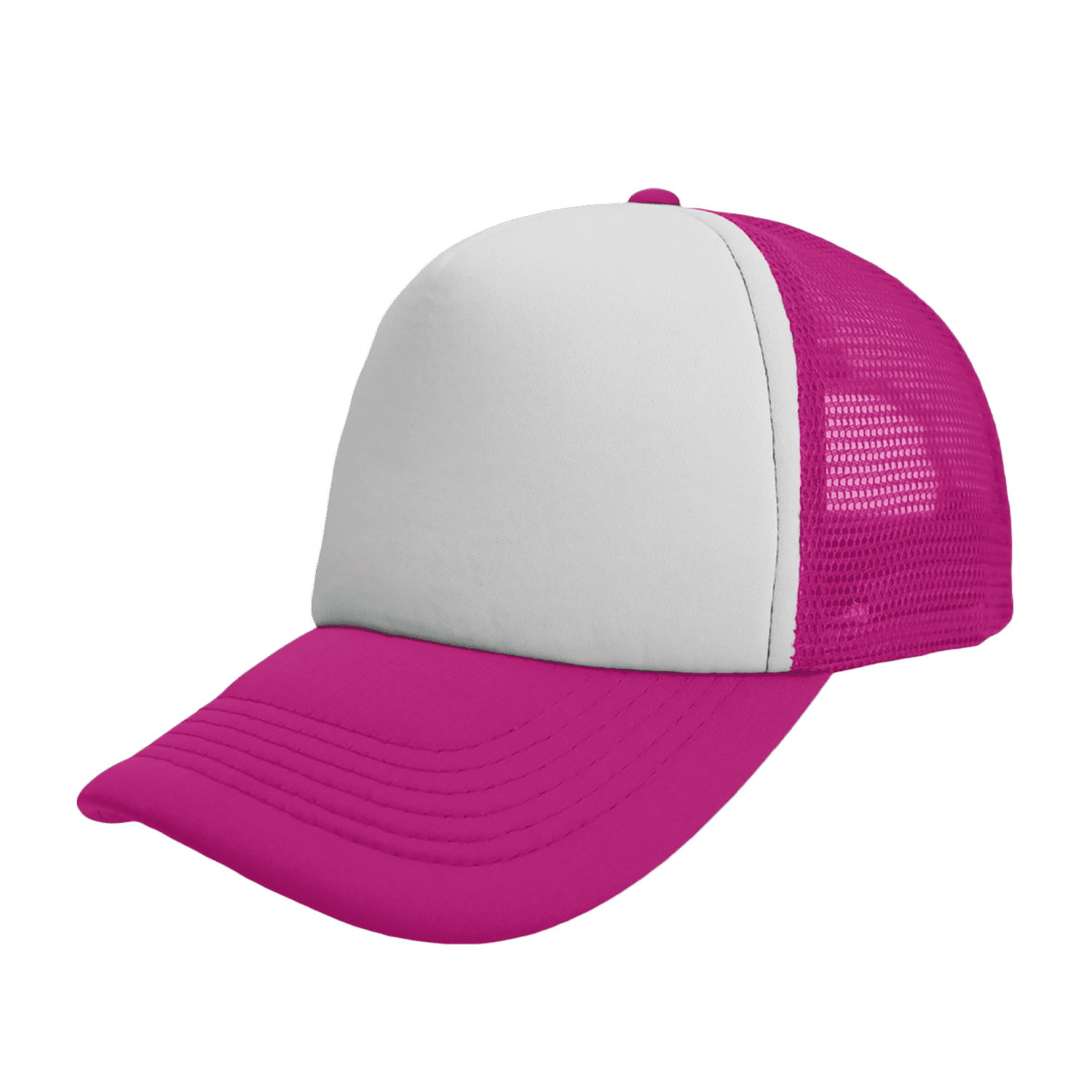 S19500 Headwear24 Foam Trucker Curved Peak - Image 6