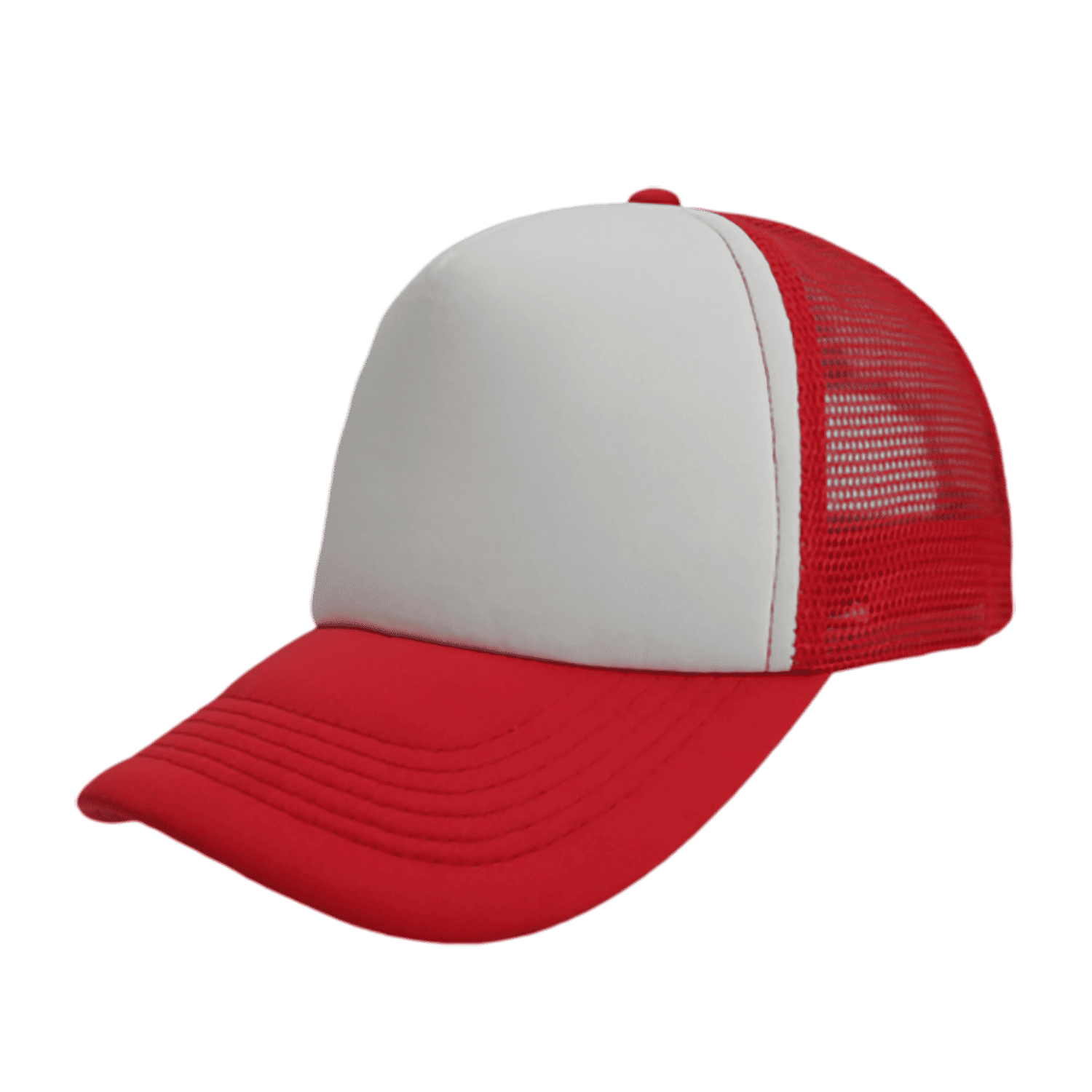 S19500 Headwear24 Foam Trucker Curved Peak - Image 8