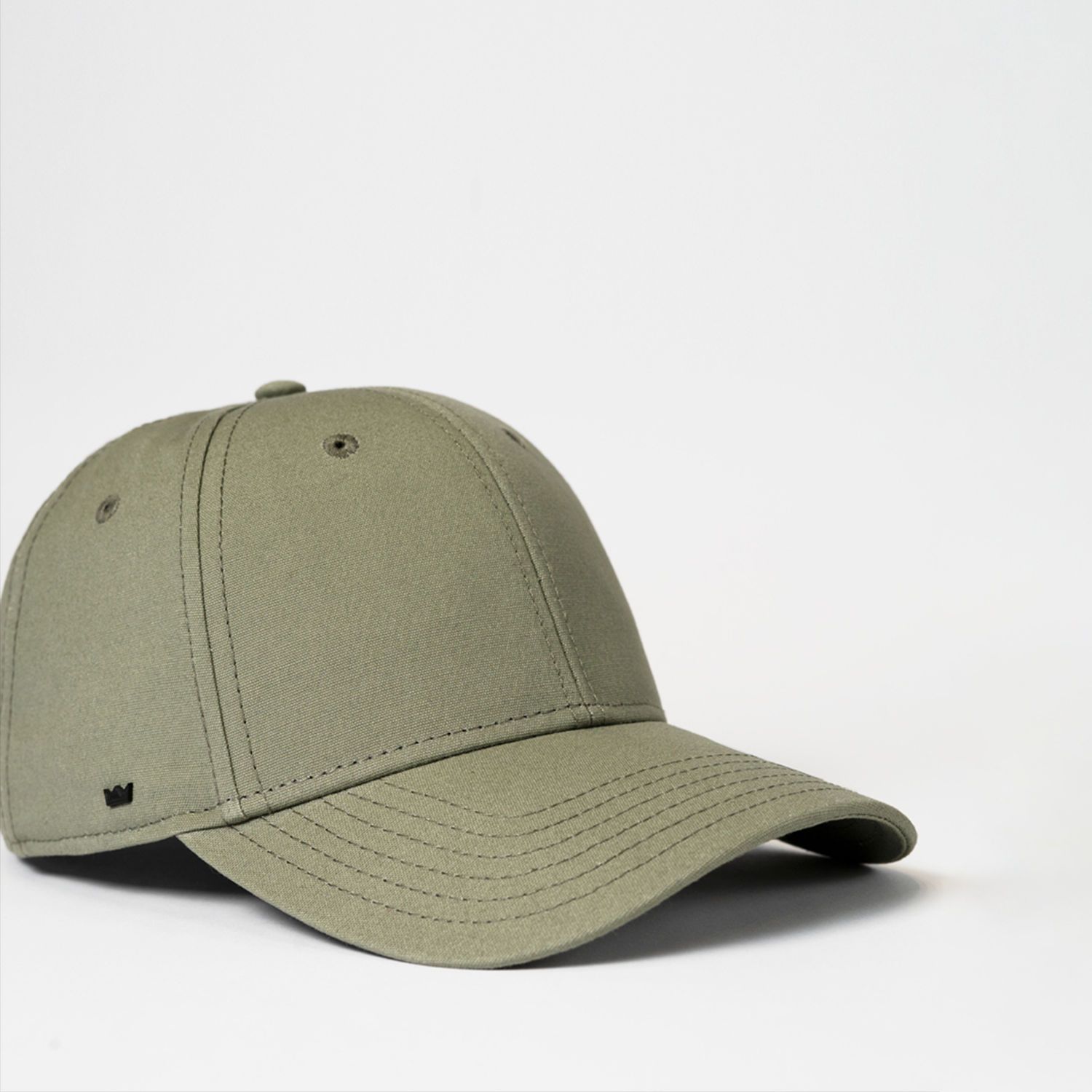 U20608RC 6 Panel Recycled Cotton Baseball Cap - Image 2