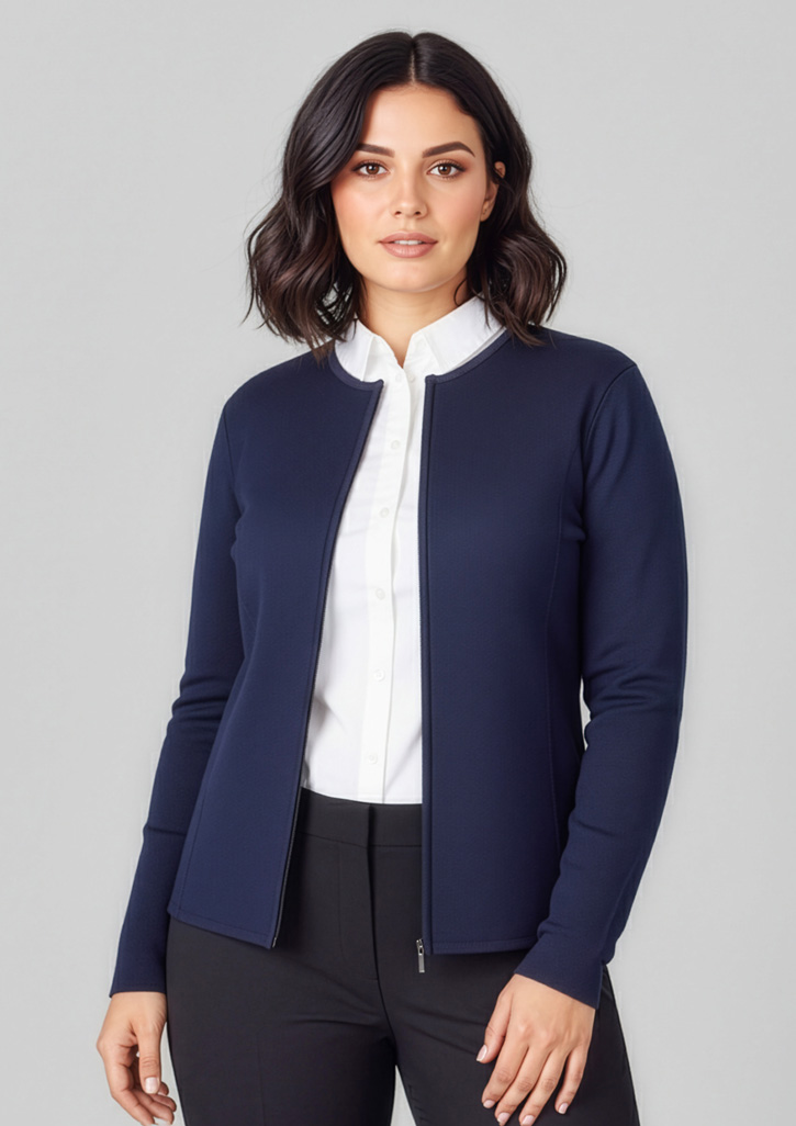 Womens 2-Way Zip Cardigan - Image 16