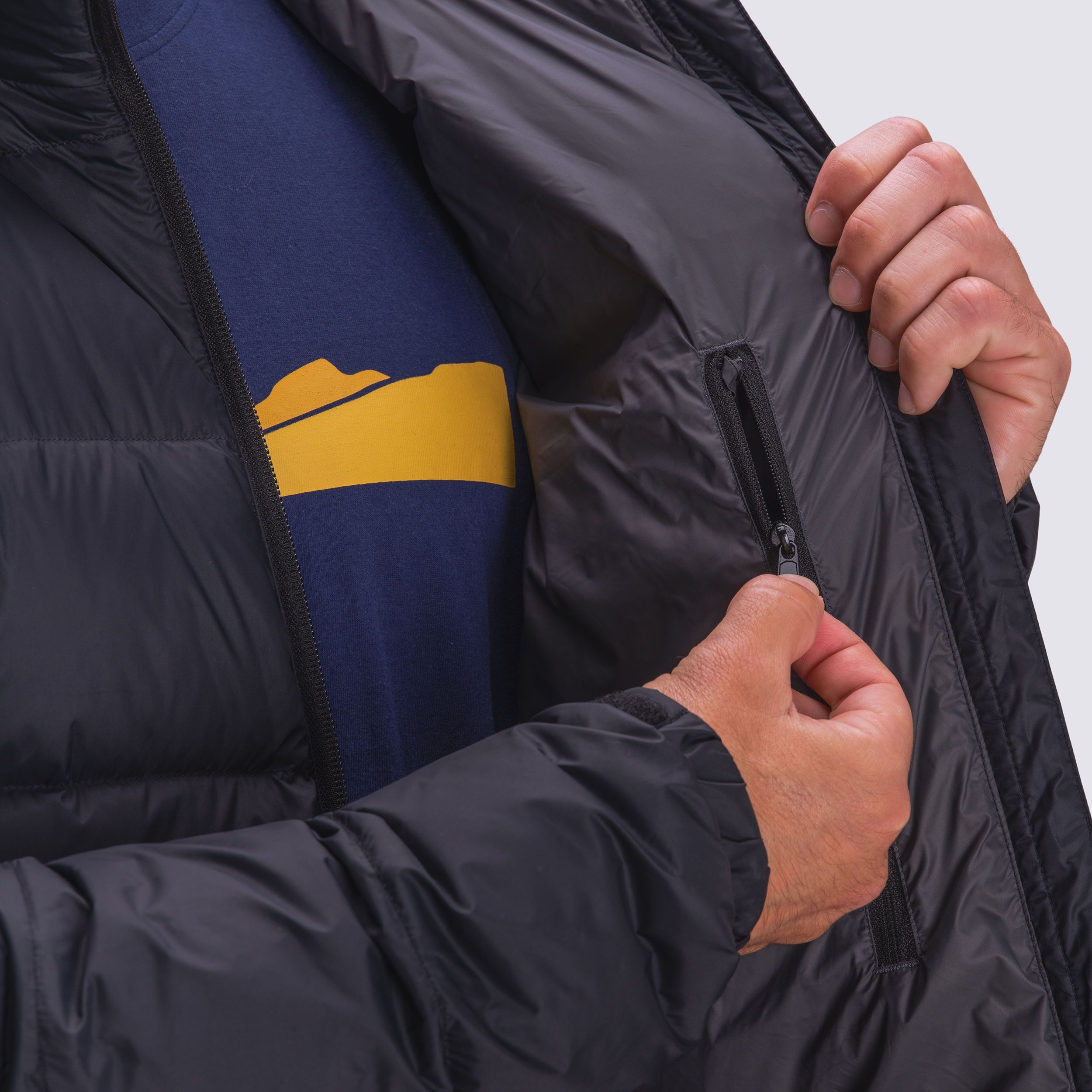 Macpac Adult Halo Down Jacket - Black - Image 7