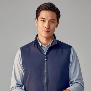 Unisex Reversible Fleece Vest
