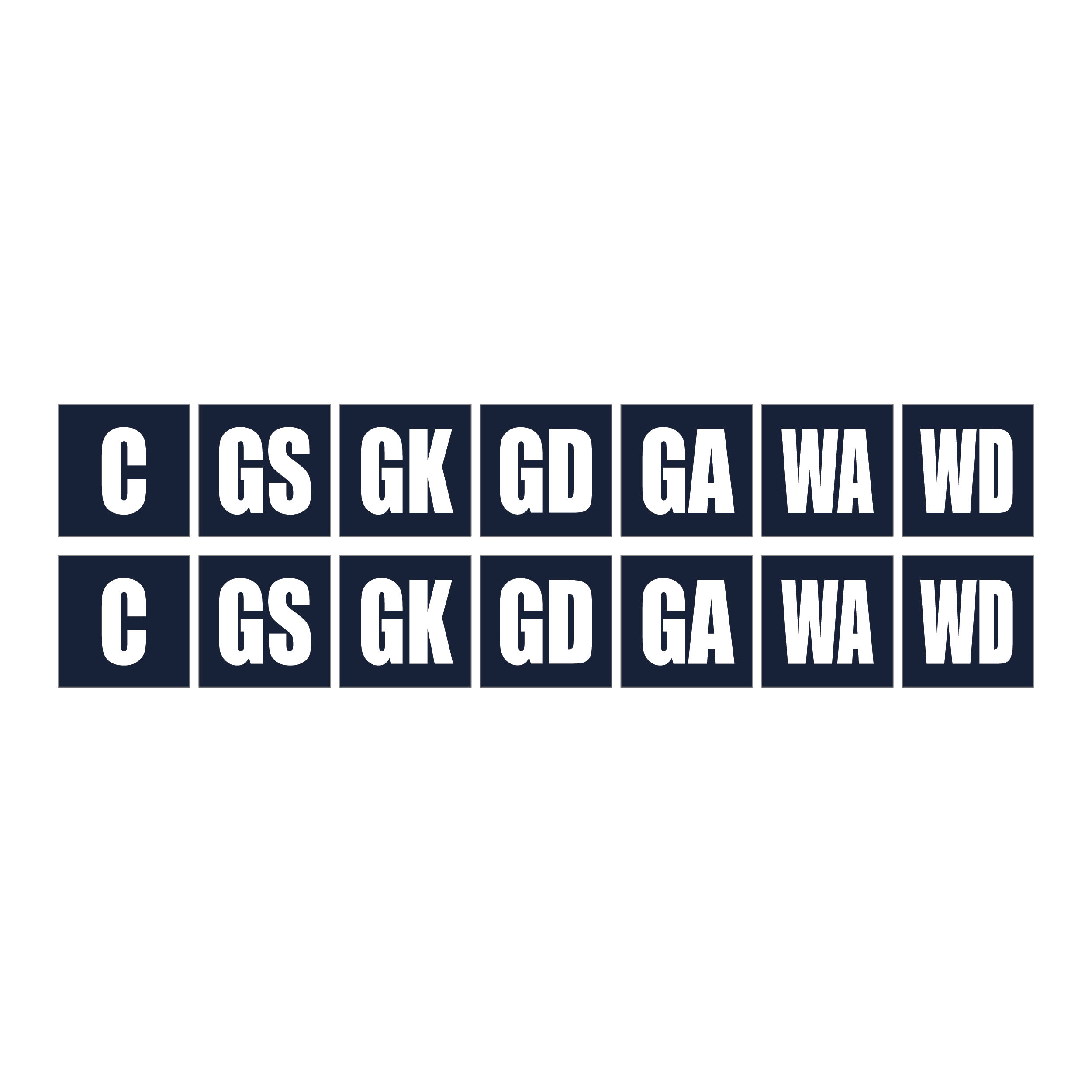 Netball Bib Set of 14