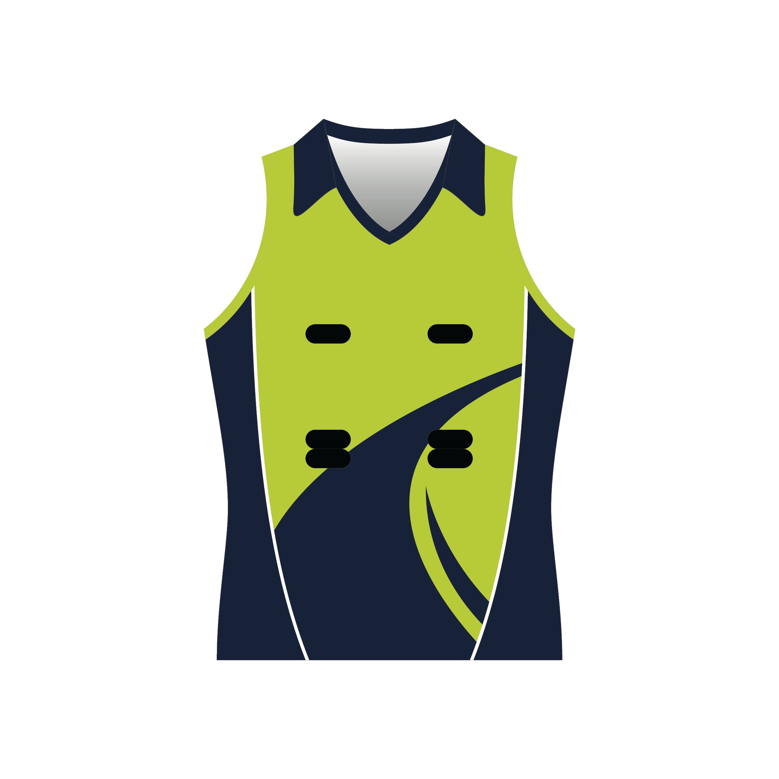 Netball Singlet Sleeveless Playing Top - Image 2