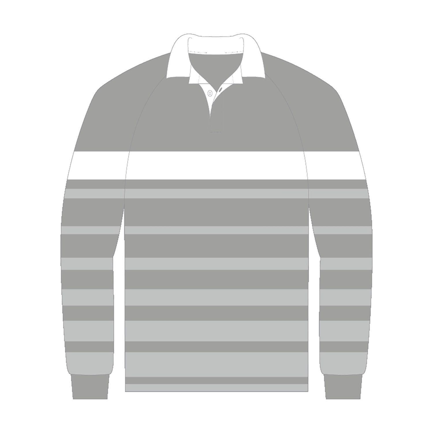Off-Field Poly/Cotton LS Knitted Rugby Jersey - Image 4