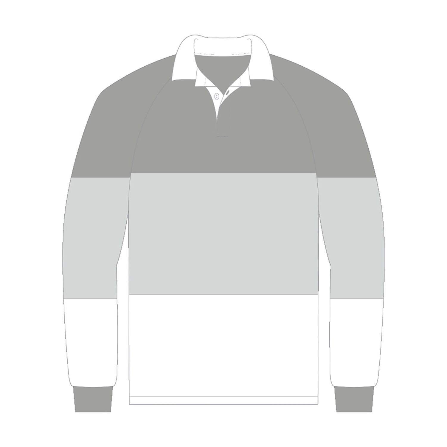 Off-Field Poly/Cotton LS Knitted Rugby Jersey - Image 8