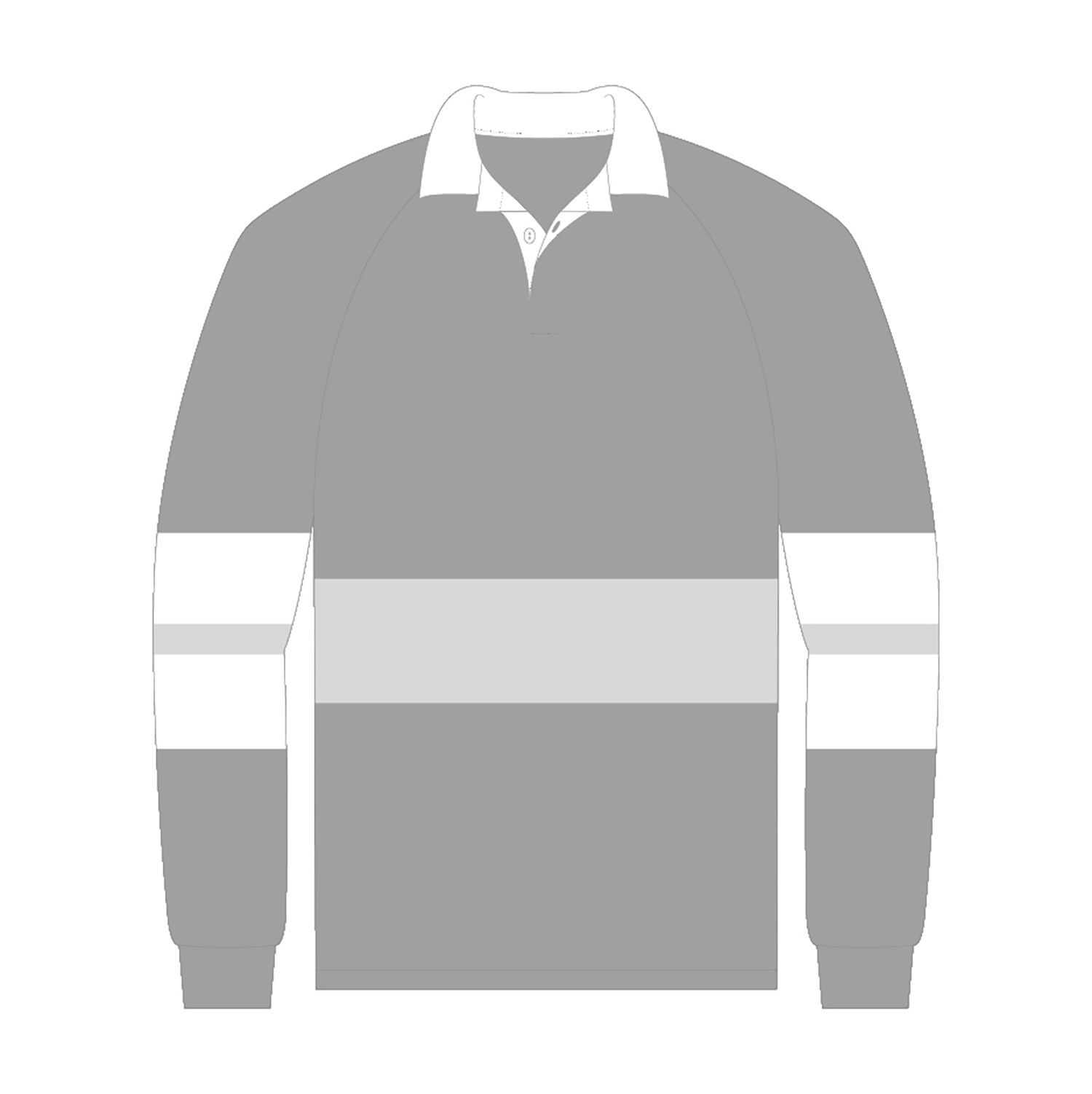 Off-Field Poly/Cotton LS Knitted Rugby Jersey - Image 12
