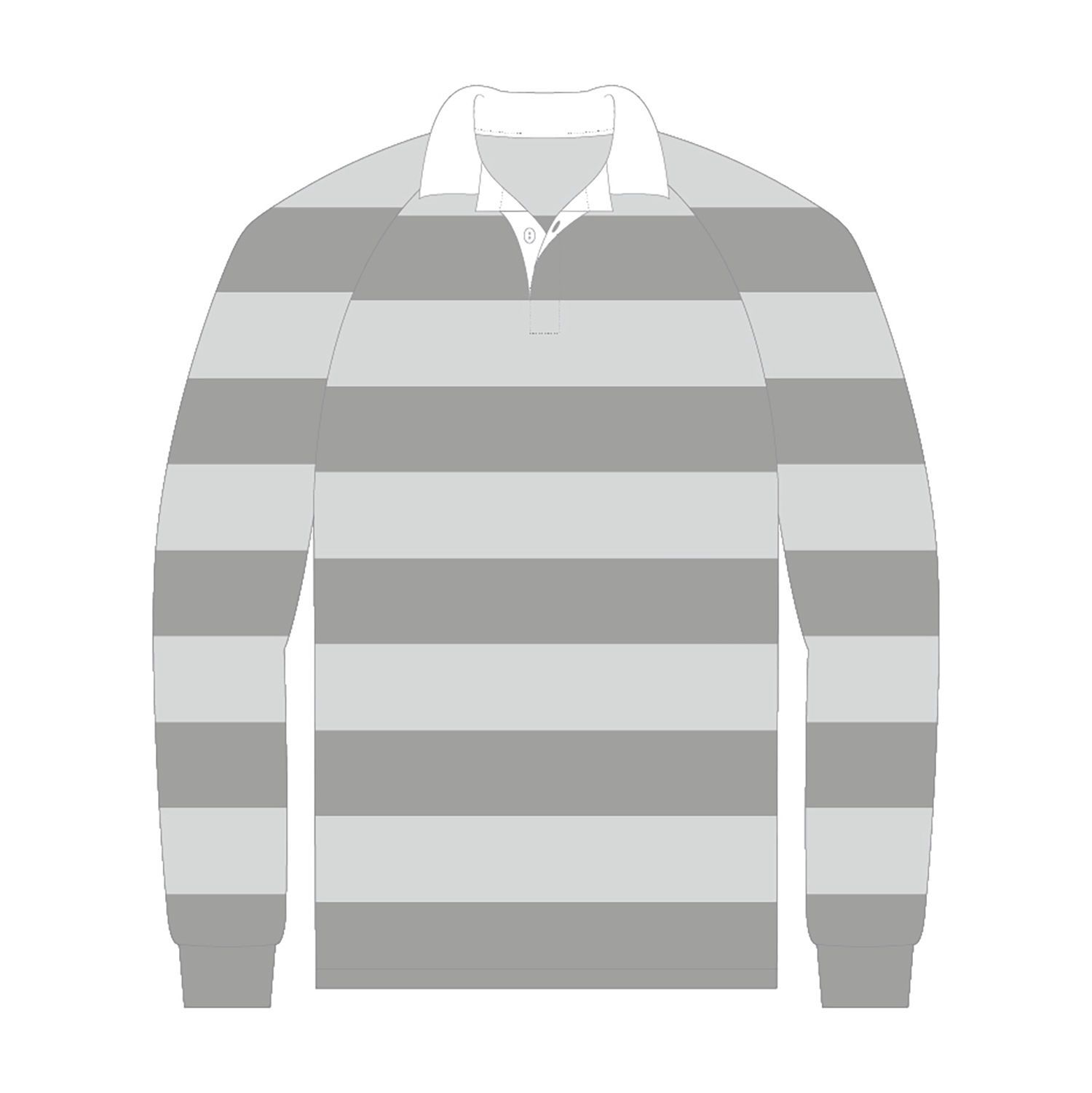 Off-Field Poly/Cotton LS Knitted Rugby Jersey - Image 23