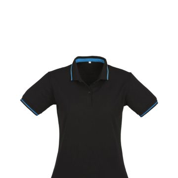 Womens Jet Short Sleeve Polo