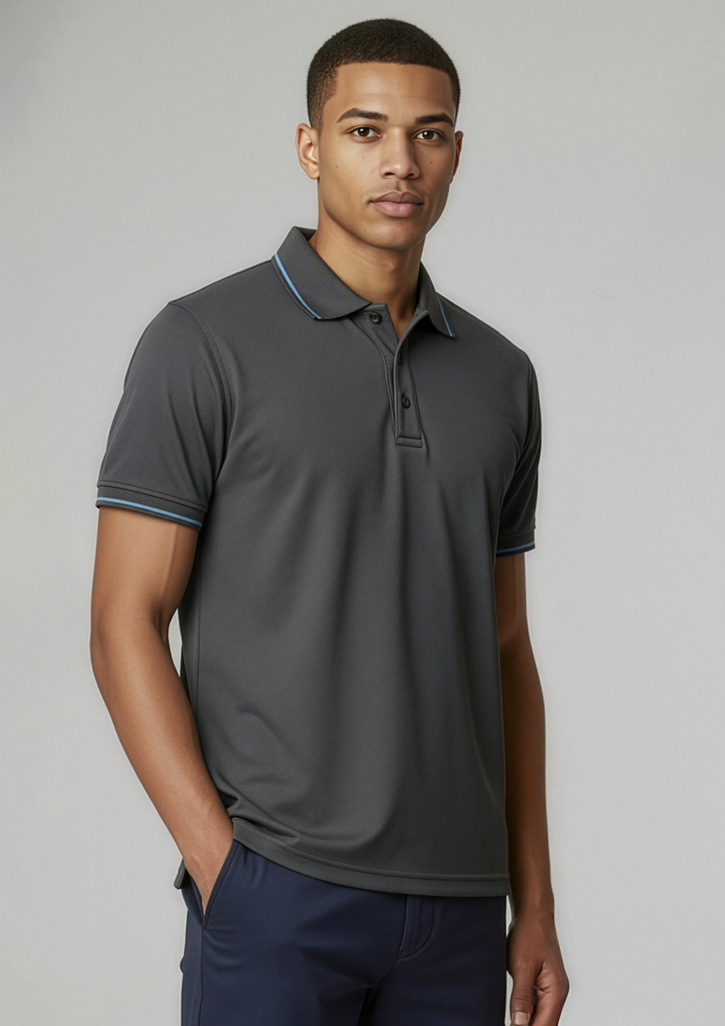 Mens Jet Short Sleeve Polo - Image 21