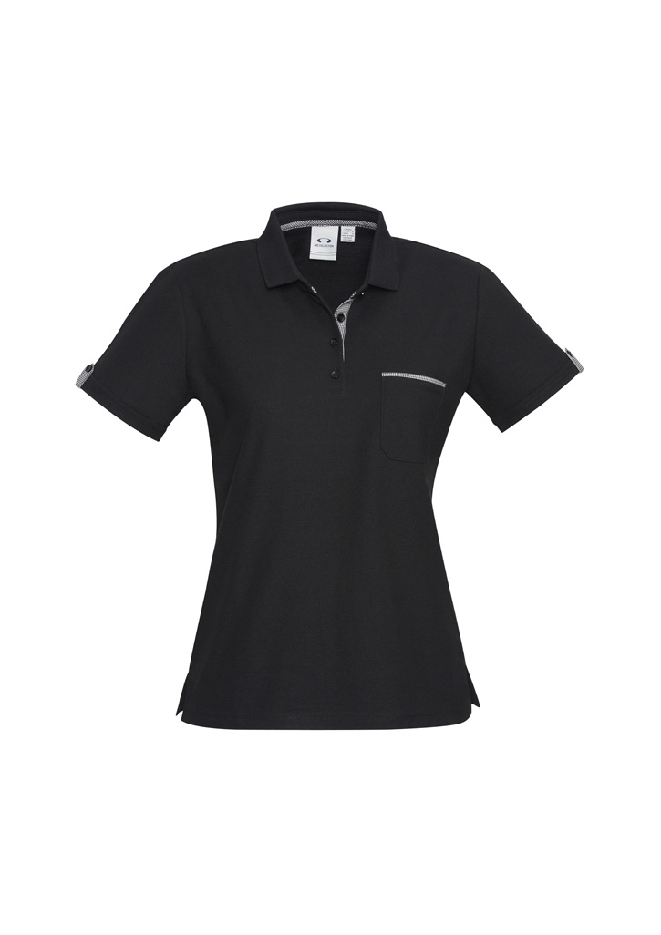 Womens Edge Short Sleeve Polo - Image 8