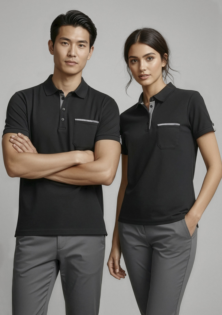 Mens Edge Short Sleeve Polo - Image 7