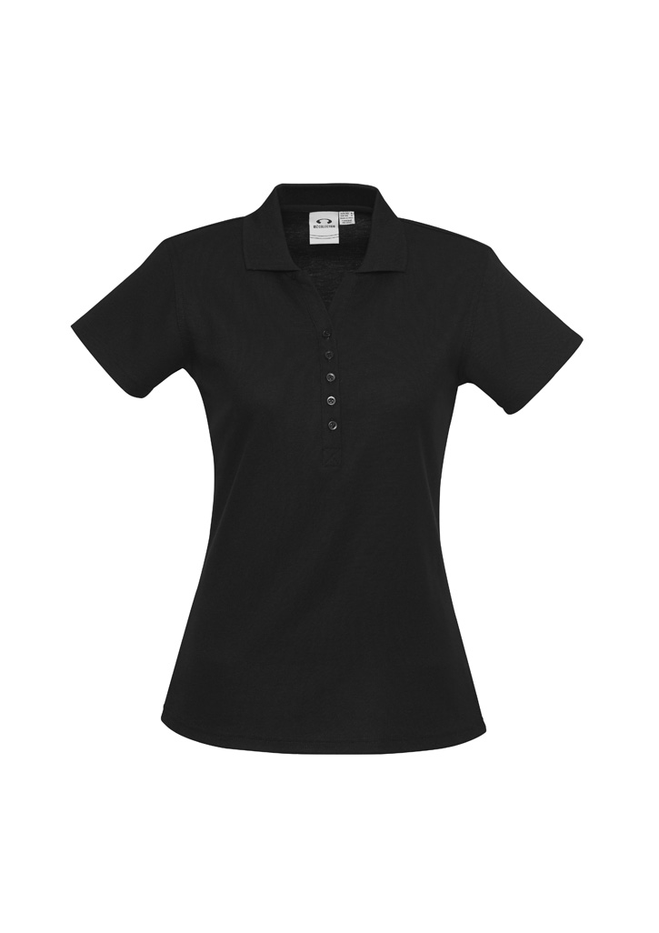 Womens Crew Short Sleeve Polo - Image 37