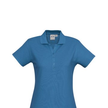 Womens Crew Short Sleeve Polo