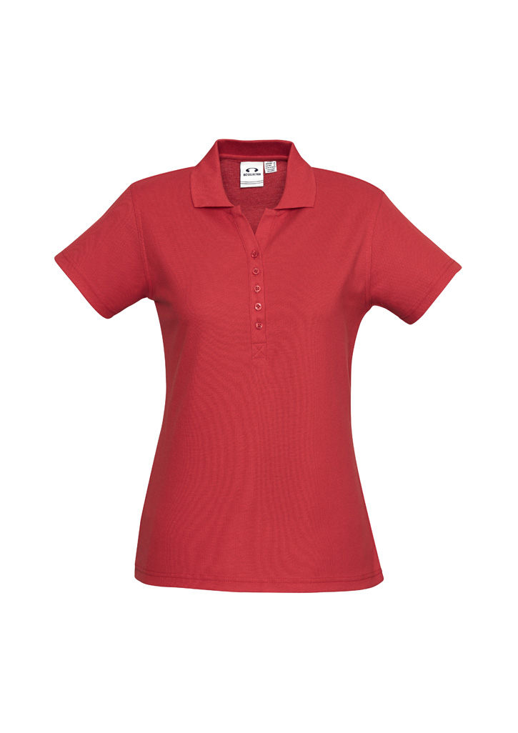 Womens Crew Short Sleeve Polo - Image 32