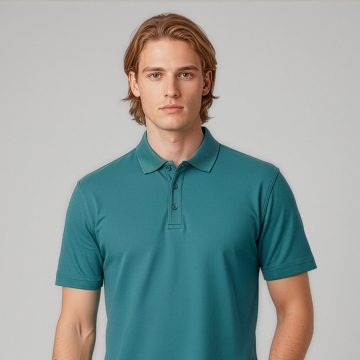 Mens Crew Short Sleeve Polo