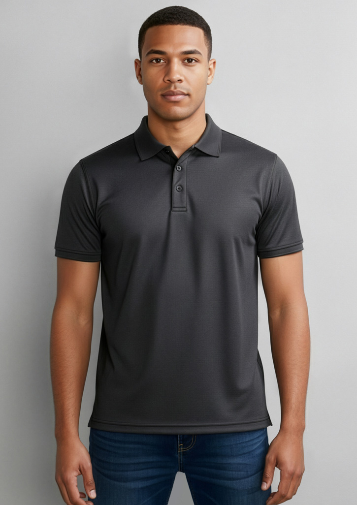 Mens Shadow Short Sleeve Polo - Image 14