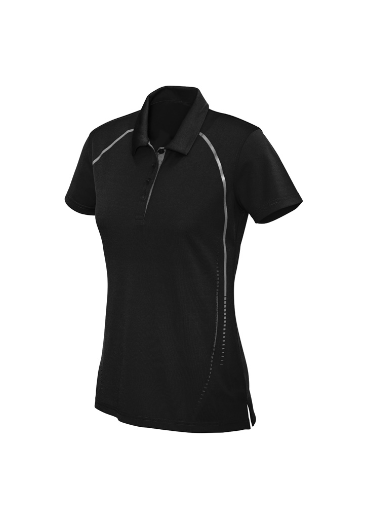 Womens Cyber Short Sleeve Polo - Image 19