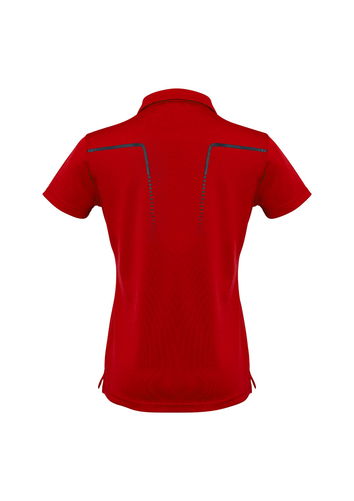 Womens Cyber Short Sleeve Polo - Image 18