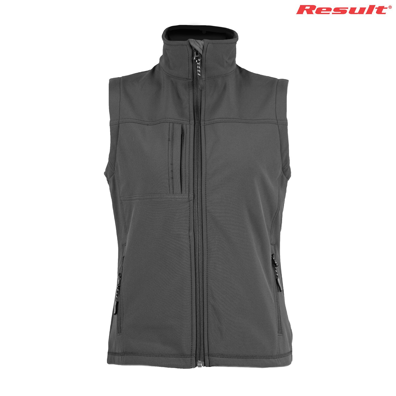 R014F Result Ladies Classic Softshell Vest - Image 3
