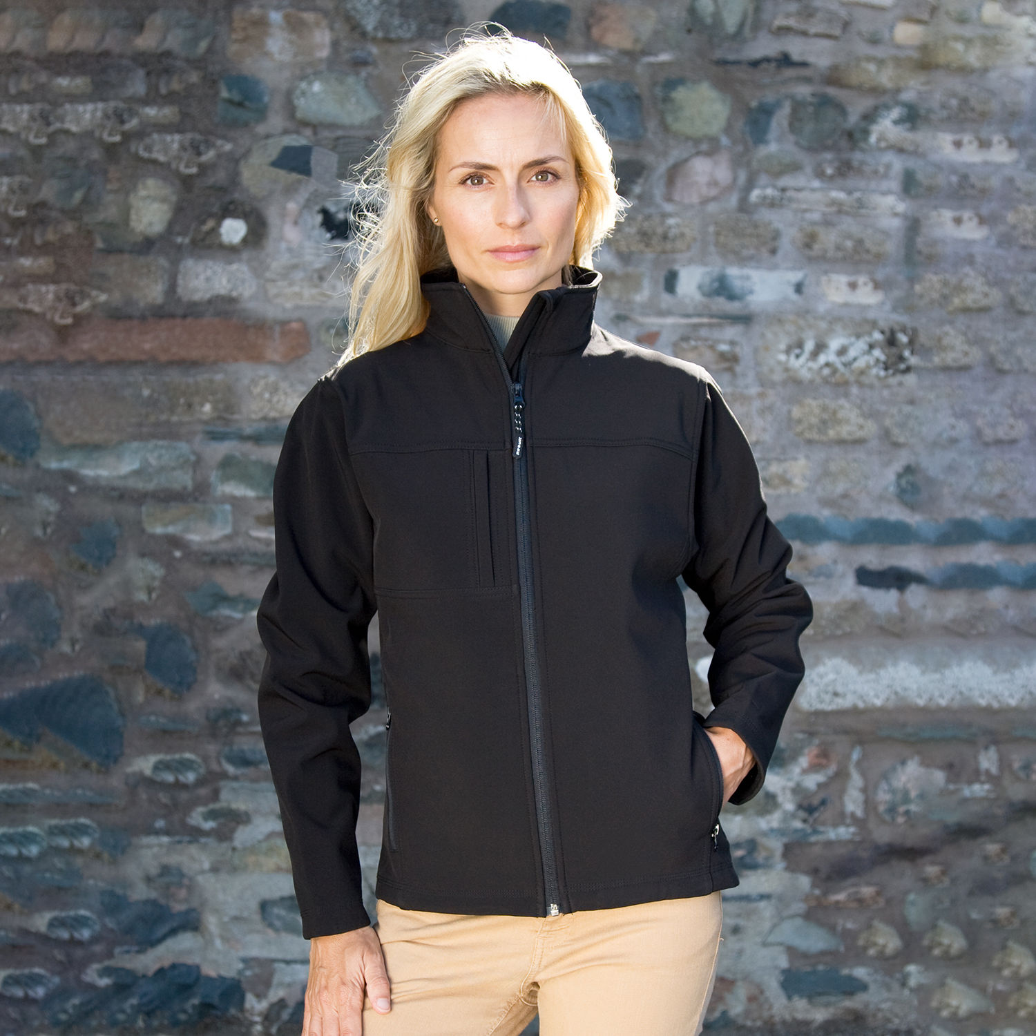 R121F Result Ladies Classic Softshell Jacket - Image 3