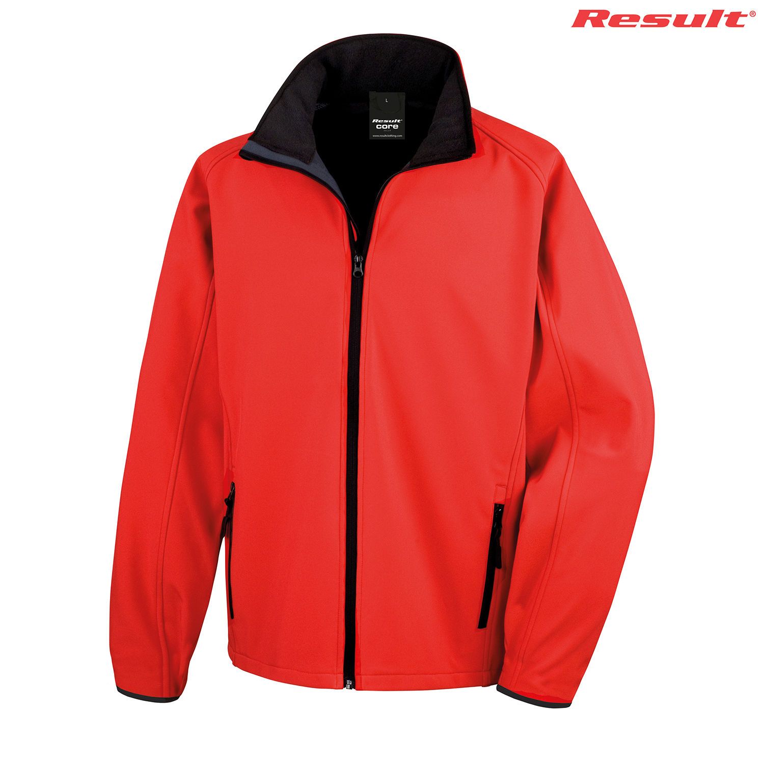 R231M Result Adult Printable Softshell Jacket- Clearance - Image 4
