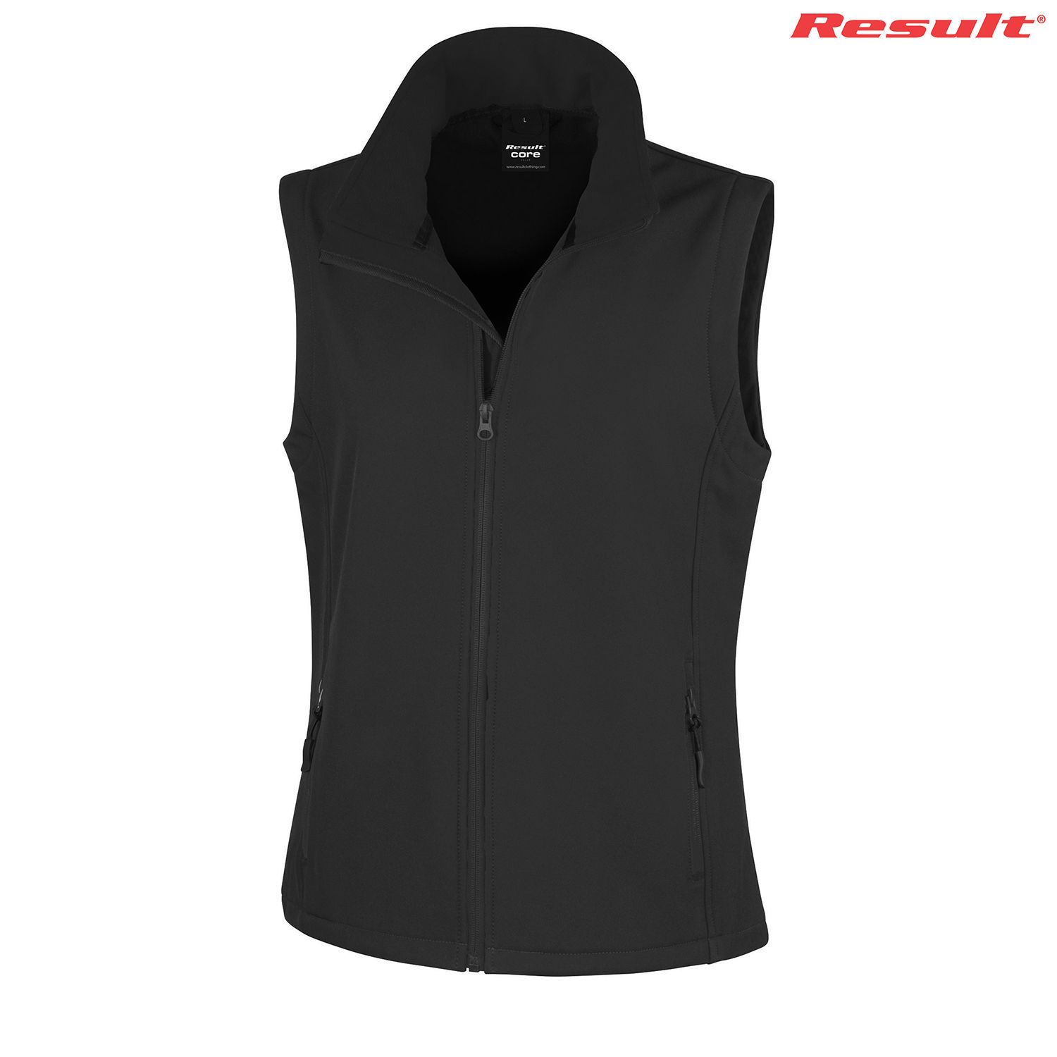 R232F Result Ladies Printable Softshell Vest - Image 3