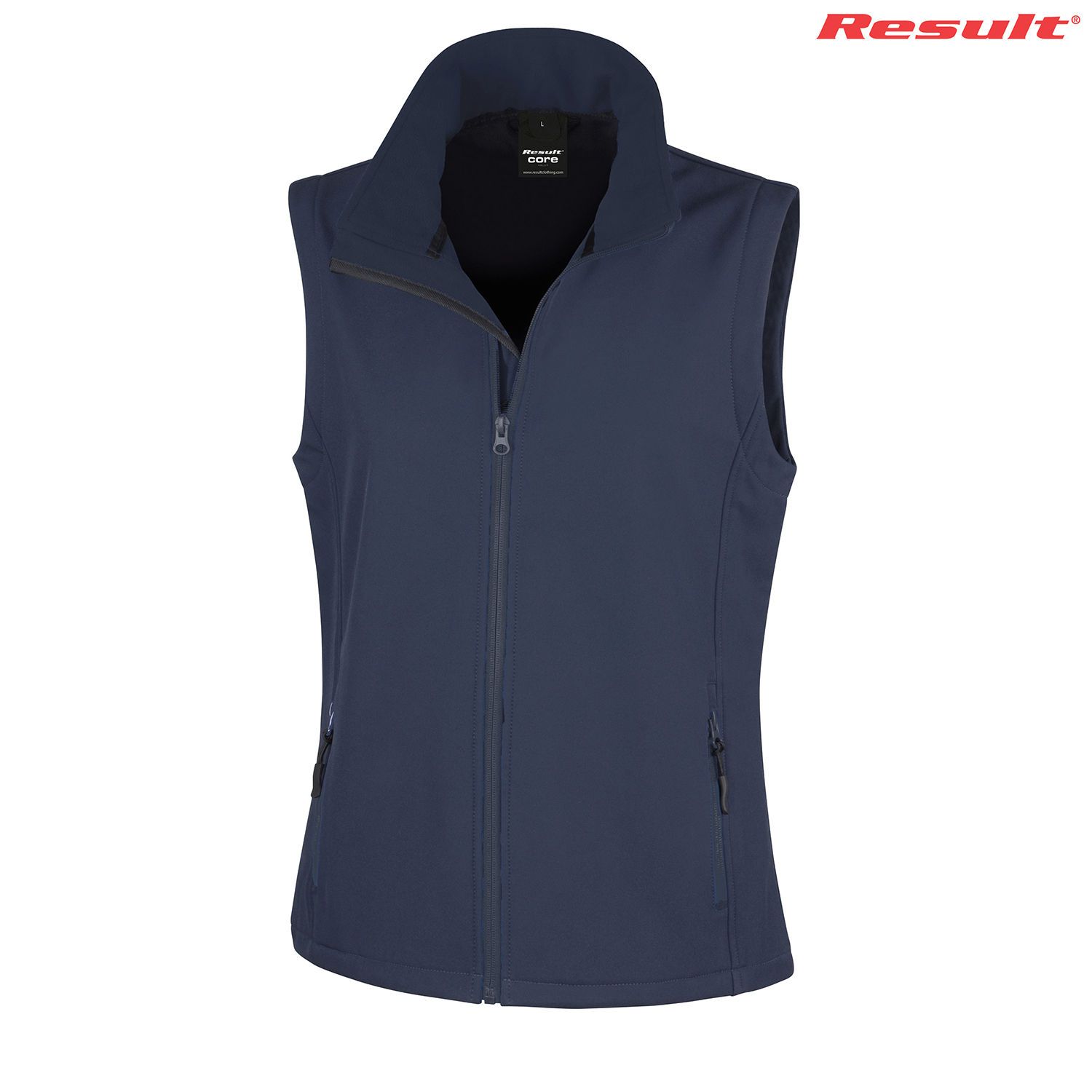 R232F Result Ladies Printable Softshell Vest - Image 6