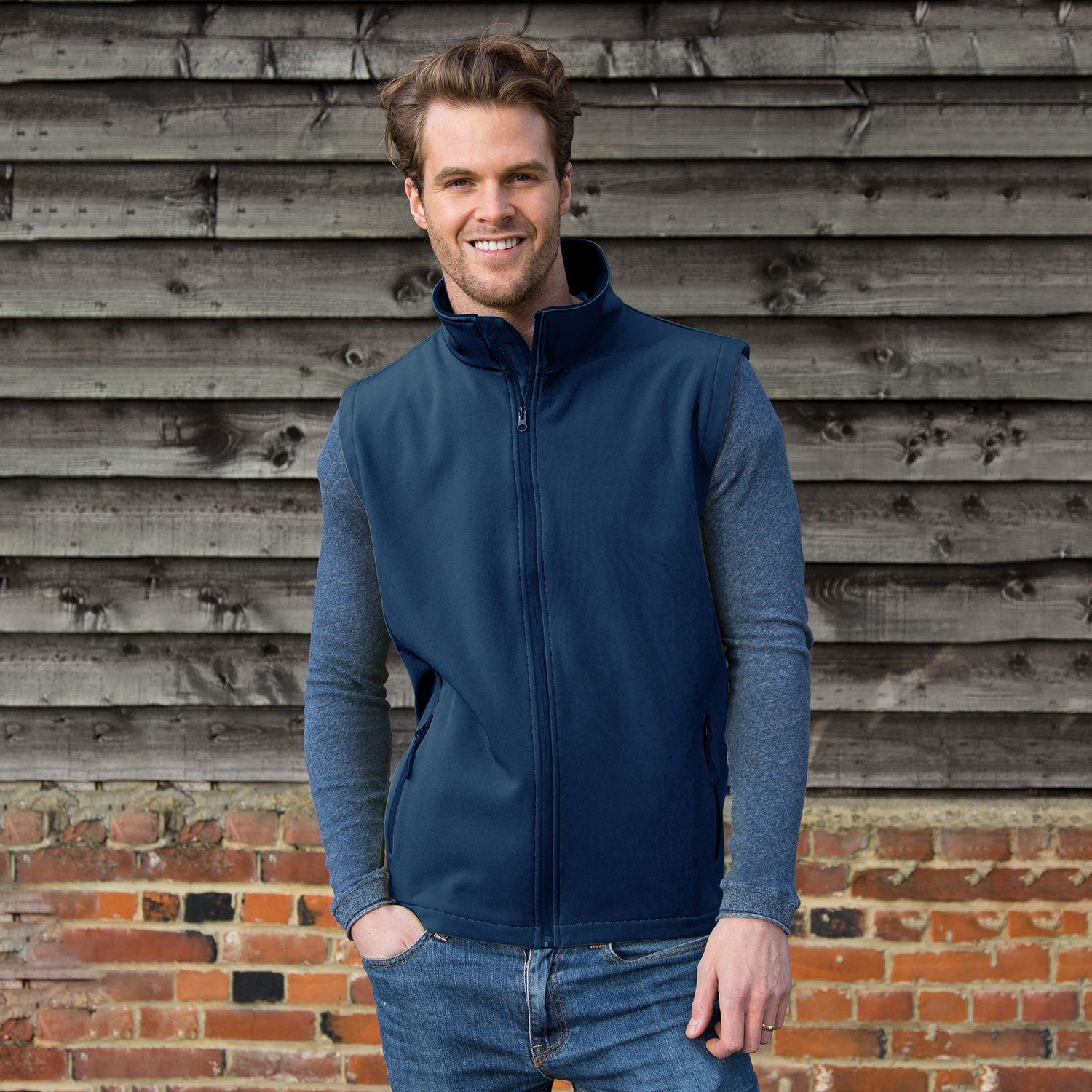 R232m Result Adult Printable Softshell Vest