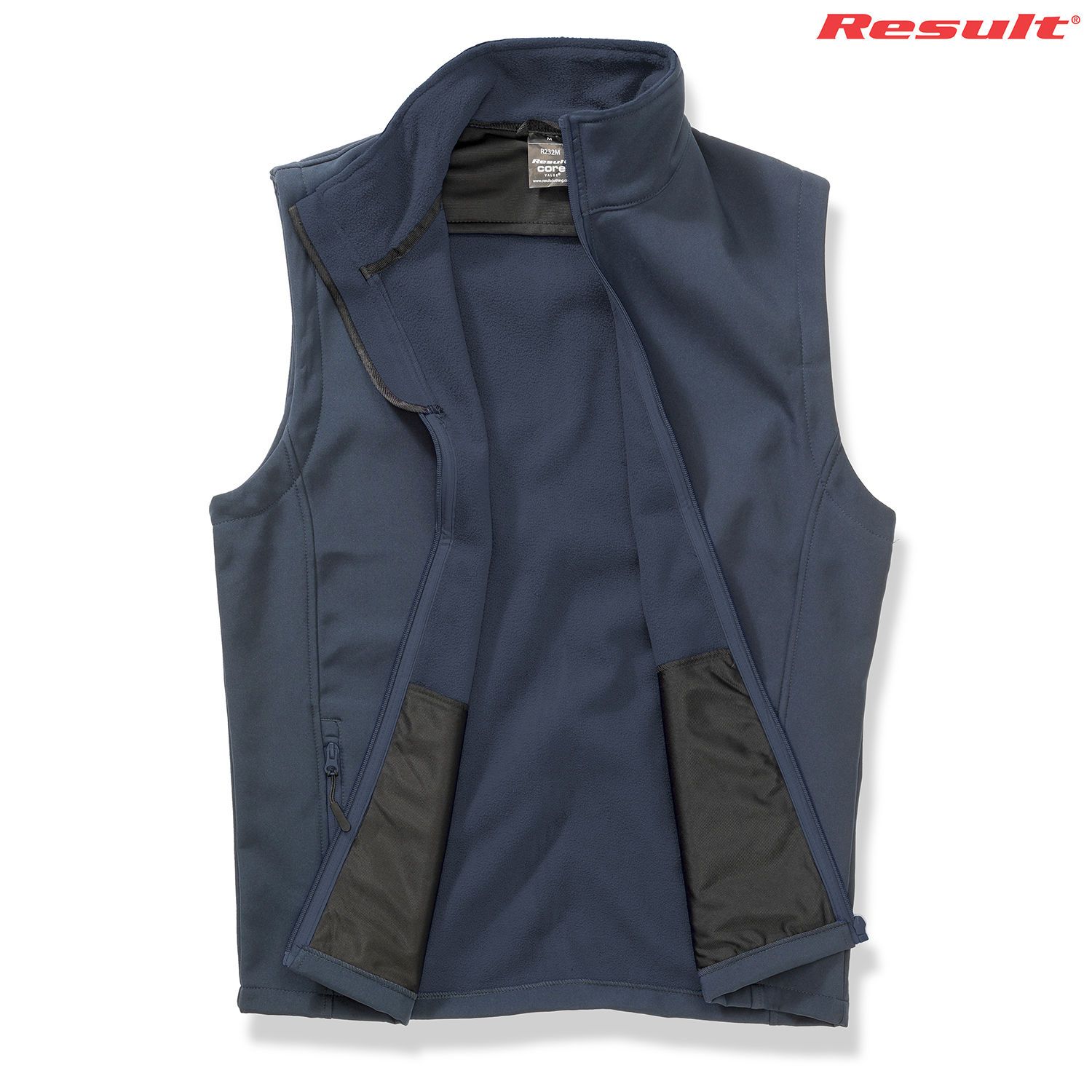 R232m Result Adult Printable Softshell Vest - Image 8