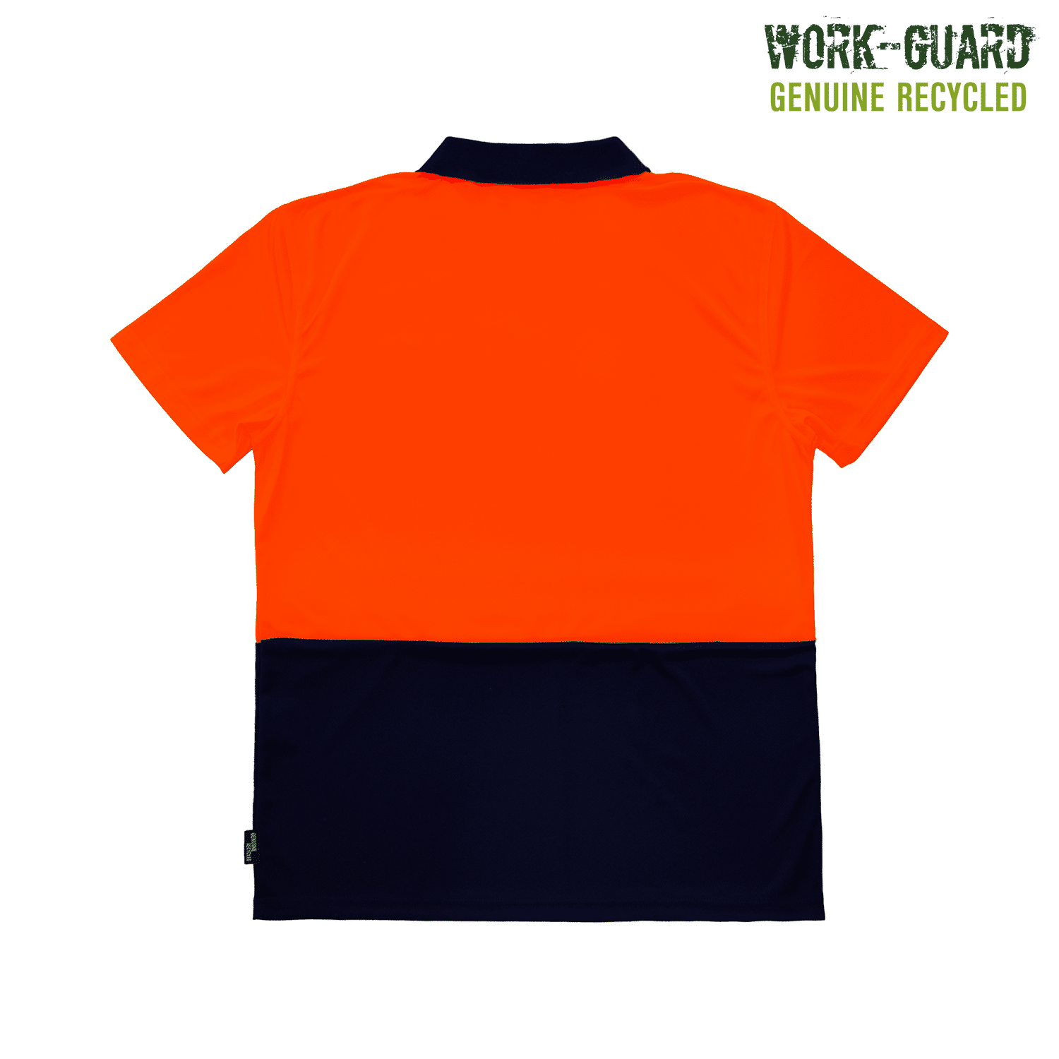 R481X Work-Guard Recycled Hi Vis Polo - Image 5