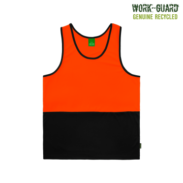 R491X Work-Guard Recycled Hi Vis Singlet