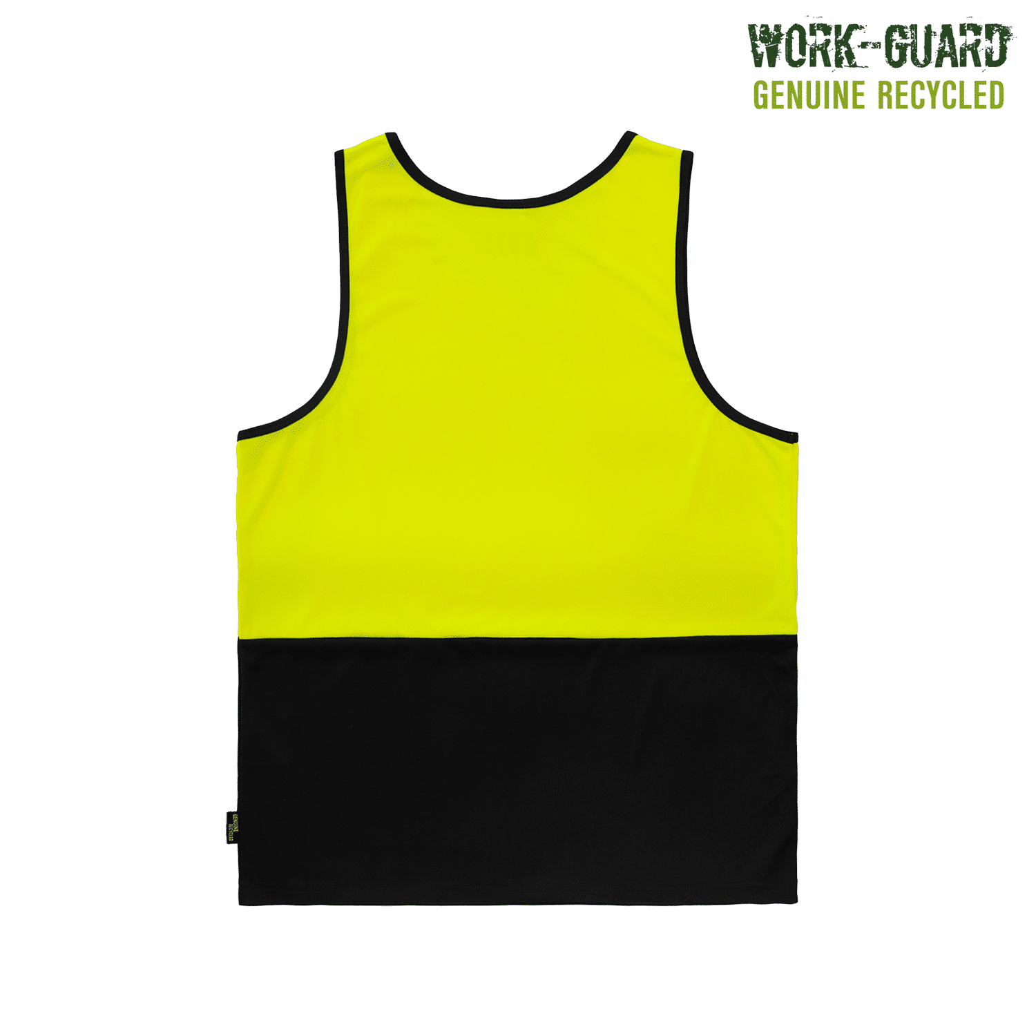 R491X Work-Guard Recycled Hi Vis Singlet - Image 14
