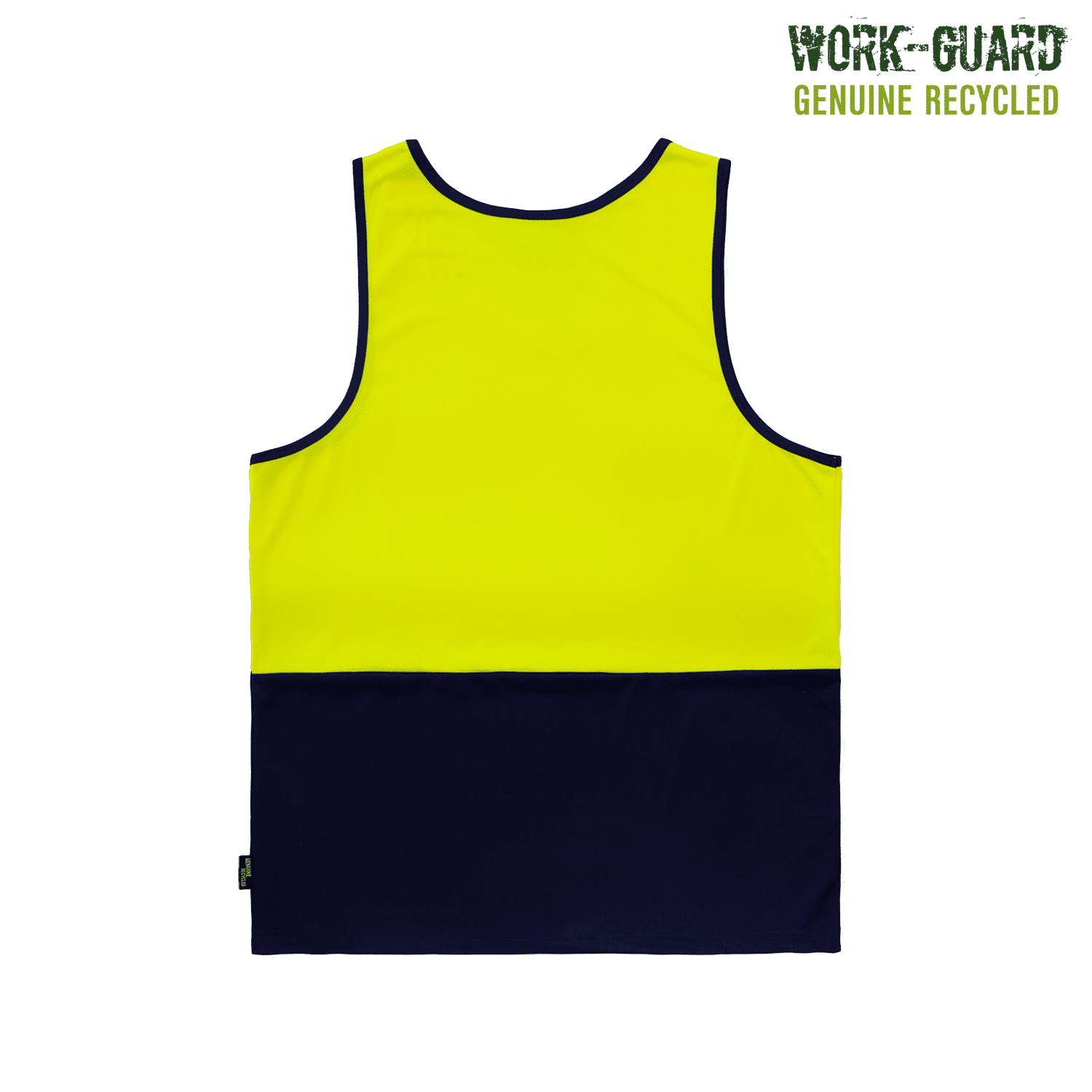 R491X Work-Guard Recycled Hi Vis Singlet - Image 16