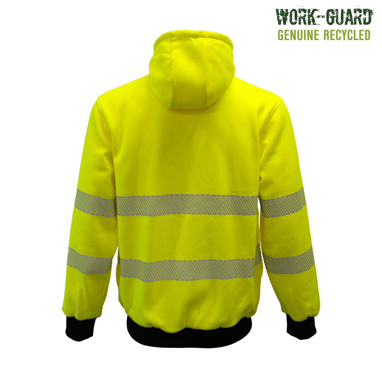 R503X Work-Guard Recycled Hi Vis Day/Night Zipped Hoodie - Image 7