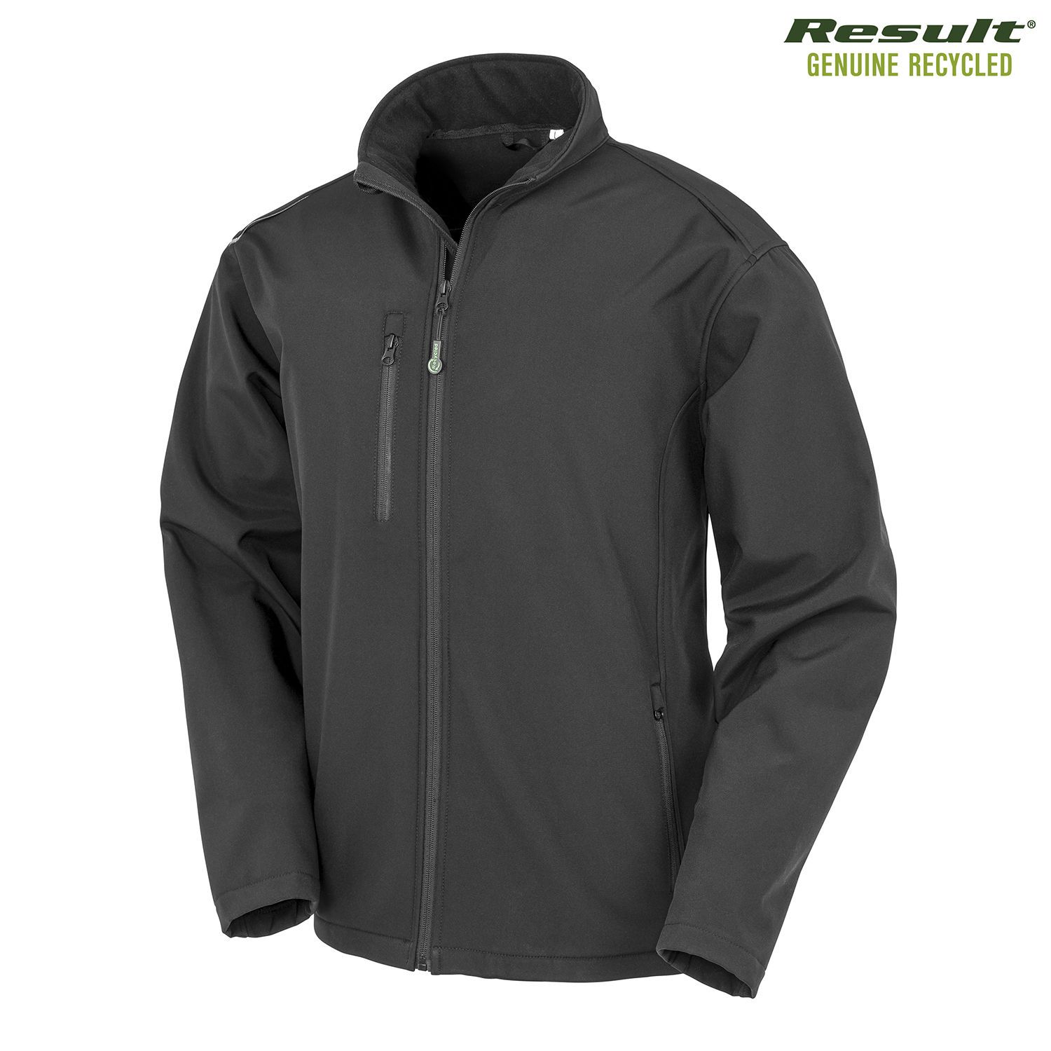 R900M Result Adult Printable Recycled 3-Layer Softshell Jacket - Image 4