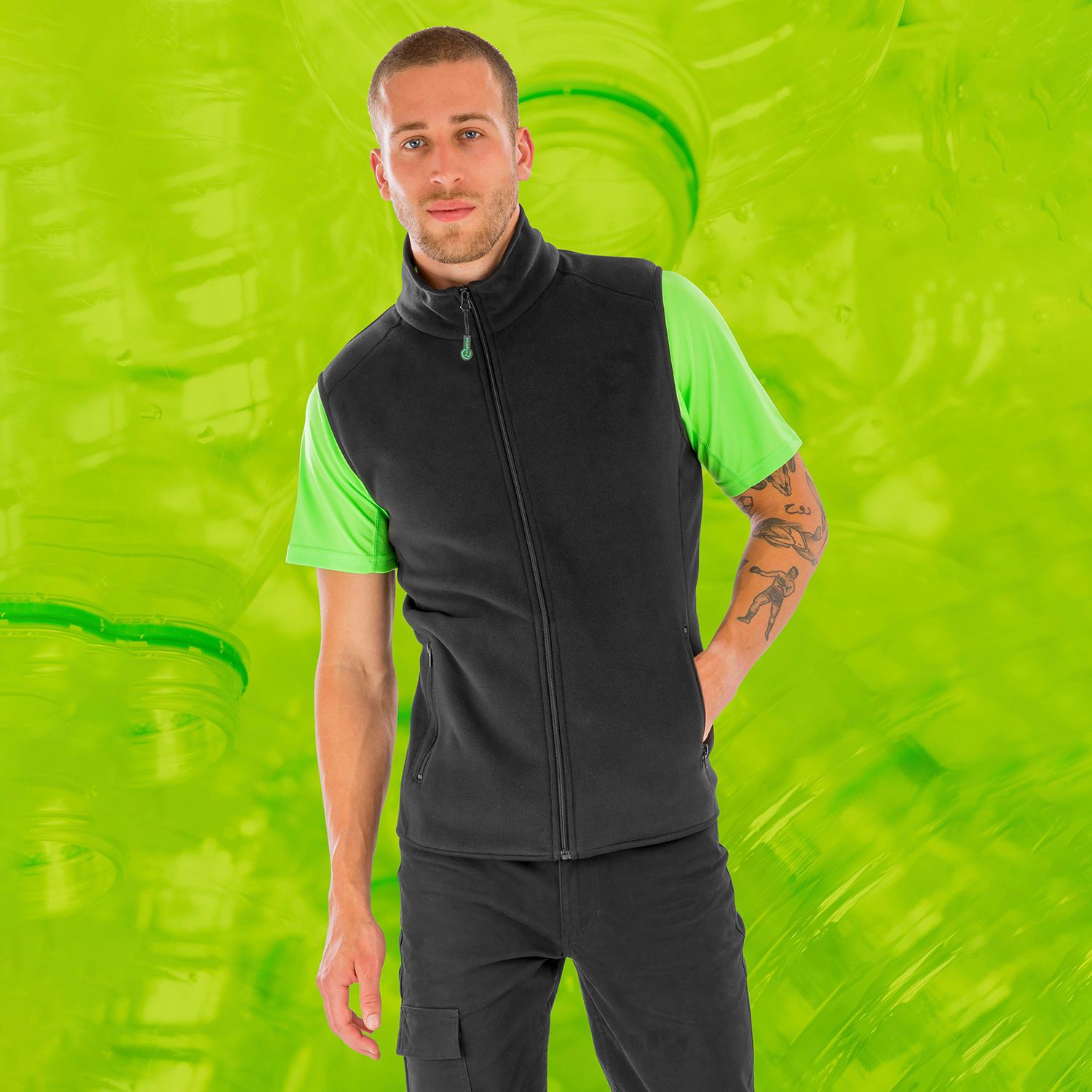 R904X Recycled Fleece Polarthermic Vest - Image 4