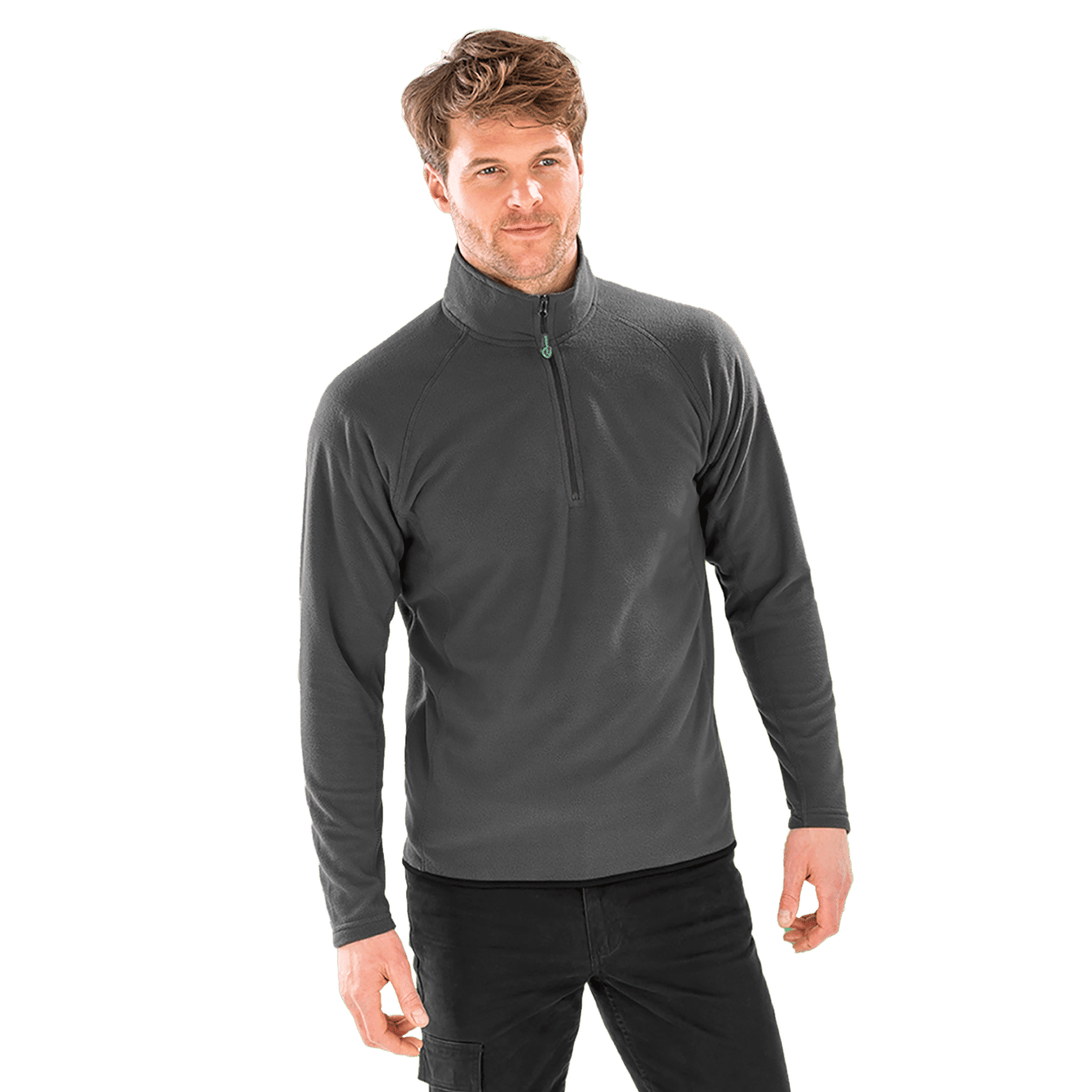 R905X Result Recycled PET Adult Qtr.Zip Fleece Top - Image 5