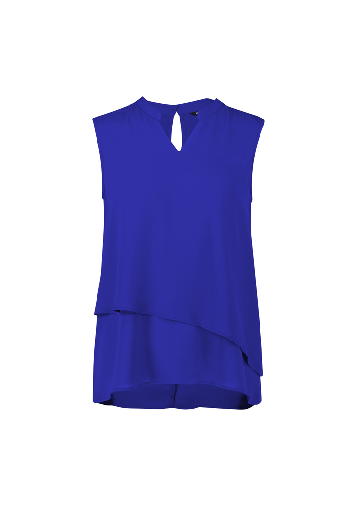 Womens Seville Sleeveless Layered Blouse - Image 21