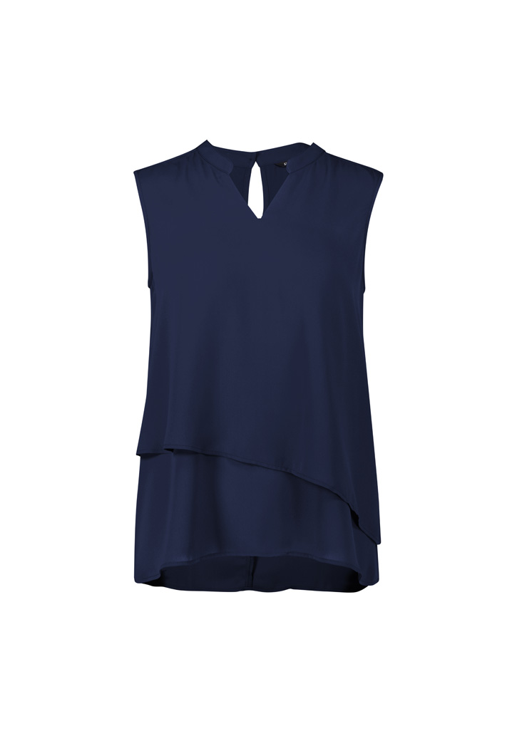 Womens Seville Sleeveless Layered Blouse - Image 18
