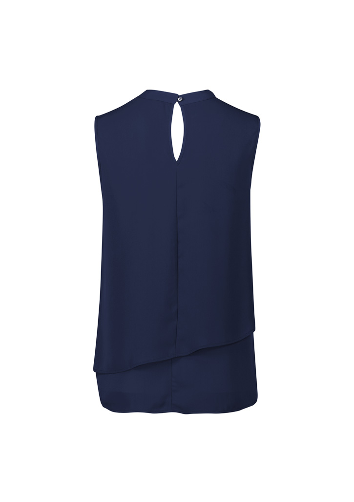 Womens Seville Sleeveless Layered Blouse - Image 19