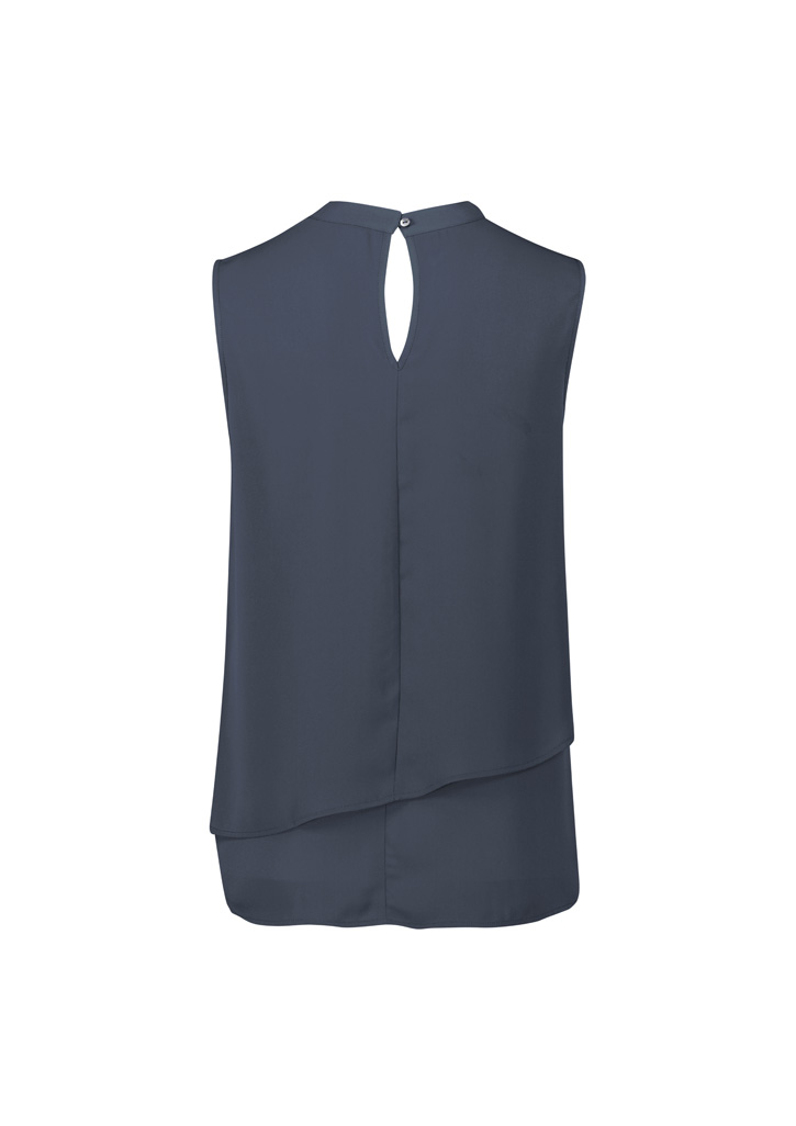 Womens Seville Sleeveless Layered Blouse - Image 25
