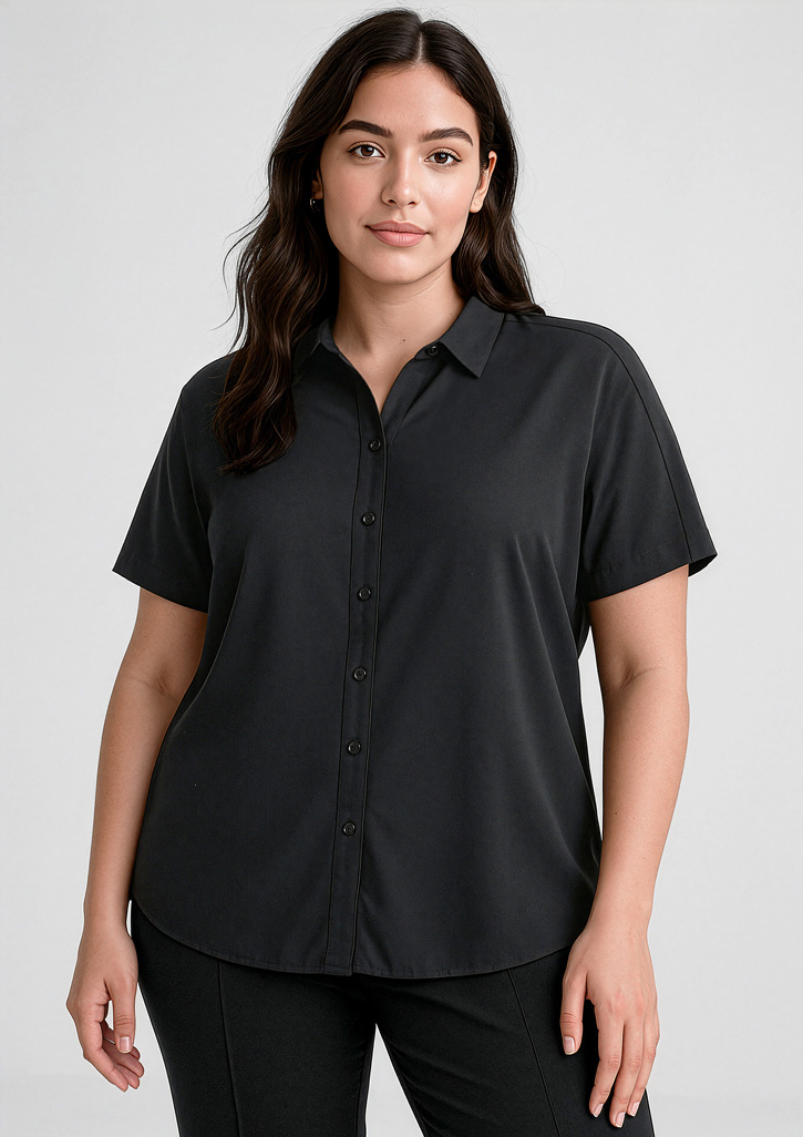 Womens Dahlia Short Sleeve Blouse - Image 14